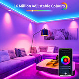 1 x RAW Customer Returns Fitop Alexa light bulbs GU10 WiFi smart lamp, 4.7W equivalent to 50W, RGB 16 million colors warm white-cold white, dimmable via app or voice, compatible with Alexa Google Home, no hub required, 5 pieces - RRP €30.24