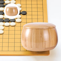 1 x Brand New Cabilock 2Pcs Set Storage Lid Tank Bowl Pot Wild Game Brown Case Jujube Go Bowls Container Board Chess Wood Braid Dice for Organizer Components - RRP €19.2