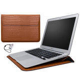 2 x Brand New BlueSwan Leather Laptop Sleeve 12.3-14 Inch , Bag Compatible with MacBook Air 13.6 M2 2022 Air 13 M1 2018-2021 Pro 13 M1 M2 2017-2022 Surface Pro XPS 13, Brown - RRP €49.96