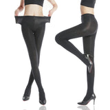 1 x RAW Customer Returns HA WA 2 Pack Women s 80D Opaque Winter Thermal Tights Leg Shaper, Black x 2., M - RRP €24.0