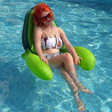 4 x Brand New Pool Lounge Chair, Inflatable Floating Chairs, Pool Water Floating Chair, Inflatable Avocado Float for Outdoor, Beach, Pool, Lake - RRP €110.4