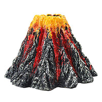 1 x RAW Customer Returns HAIMEN Aquarium Volcano Ornaments, Resin Lava Volcano Aquarium Colorful Aquarium Mountain Cave Ornament Underwater Decoration - RRP €18.74