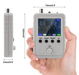 1 x RAW Customer Returns Aideepen Digital Oscilloscope Kit, 2.4 Inch Shell TFT Portable Handheld Oscilloscope with BNC Clip Cable and Soldered DC AC Power Supply, 9V Battery Button - RRP €43.36