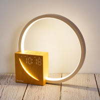 1 x RAW Customer Returns blonbar bedside lamp with USB charging function, touch control dimmable light alarm clock wake up light sleep aid for babies and adults, 3-level brightness bedside lamp for bedroom living room - RRP €49.99