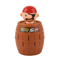 6 x RAW Customer Returns Barrel Pirate - Pirate jumping out of the barrel - Jump UP - Pirate game to refine your child s skills, board game for ages 3 and up - RRP €60.42