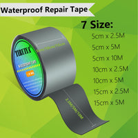 1 x RAW Customer Returns Tiruiya Roof Repair Tape Microsealant - Gutter Hole Sealing, Roof Repair Tape, Bitumen Tape, Waterproof Adhesive Tape Sealing Tape Butyl Tape, EPDM Sealing Tape Sealing Tape Self-Adhesive - RRP €13.09