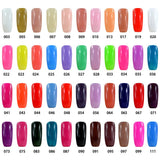 11 x Brand New Vishine Semi-permanent Gel Nail Polish UV LED Nail Polish Colors for Soak Off Manicure and Pedicure 8ml 1pcs - 763 - RRP €198.0