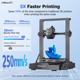 1 x RAW Customer Returns Creality Ender 3 V3 SE, Fast 3D Printer 250mm s, CR Touch Auto Leveling, Direct Drive Extruder, Auto Filament Loading, Dual Z-Axis Y-Axis Linear Guide, 220x220x250mm - RRP €239.0