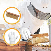 1 x RAW Customer Returns ETOFIXEE Beekeeper Protective Suit, Honey Harvesting Set Includes Bee Brush, Beekeeping Gloves, J-Hook Frame Lifter and Scraper Stainless Steel, Bee Keeper Suits, Protective Equipment for Honey Harvesting - RRP €33.43