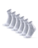 1 x RAW Customer Returns DANISH ENDURANCE running socks for long distances 3 pairs white, EU 43-47  - RRP €26.72