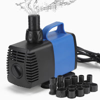 1 x RAW Customer Returns DBREAKS pond pump filter pump 5500L H water pump stream pump with 5 nozzles aquarium pump for fountains aquarium pump 55W fountain pump pond fountain pump - RRP €47.39