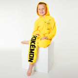 1 x RAW Customer Returns Pokemon Onesie for Boys, 4-14 Years, Overall Jumpsuit Boys - Cuddly Suit Children for Children - Pajamas Boys Yellow, 7-8 Years  - RRP €25.09