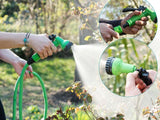 1 x RAW Customer Returns Garden Water Hose, Extendable Garden Hose with Gun, 7.5M 15M 22.5M 2.5-7.5M  - RRP €16.72