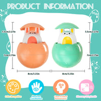 3 x Brand New 2 Eggshell Bathtub Toy Sprinkler Toy, Baby Bathroom Floating Sprinkler Toy Rabbit Water Spray Toy, Bathtub Toy, for Children 1-4 Years Old - RRP €57.6