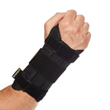 1 x RAW Customer Returns BraceUP Wrist Support with Metal Left and Right Hand - Wrist Brace, Wrist Bandages, for Tendon Inflammation S M, Right Hand  - RRP €15.64