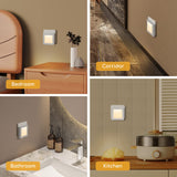 1 x RAW Customer Returns Aigostar 2 Pack Night Light Socket with Twilight Sensor, 2 Brightness Adjustable LED Night Light Children, Night Lamp Children for Children s Room, Bedroom, Stairs, Hallway, Kitchen, Warm White - RRP €14.92