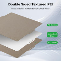 1 x RAW Customer Returns Sovol Double-Sided PEI PEI Sheet for Bambu X1 X1C X1E P1P P1S A1 Printing Plate 257x257 mm for 3D Printer Platform - RRP €19.15