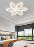 1 x RAW Customer Returns Ceiling fan with lighting, ceiling light with remote control and APP quiet, 70W dimmable ceiling lamp with fan timer lamp with fan for bedroom living room dining room light, 70CM - RRP €114.1