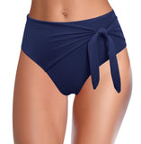 1 x Brand New SHEKINI Swimsuit Women Black Swim Shorts Bikini Pants High Waist Tummy Control Bikini Bottoms Chic Classic Swim Trunks Women S, Dark Blue  - RRP €22.96