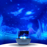 1 x RAW Customer Returns DreiWasser starry sky projector lights battery operated, mood light rechargeable 360 rotation for Christmas Halloween birthday living room decoration gift, multicolored, acrylonitrile butadiene styrene - RRP €13.1