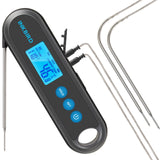 1 x RAW Customer Returns INKBIRD Professional Digital Bluetooth Kitchen Thermometer with 2 Stainless Steel Probes, for Meat IHT-2PB BBQ Grill Oven - RRP €36.99