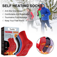 32 x Brand New Heated Socks, Self-Heating Socks, Foot Warmer Heating Socks, 4 Pairs of Magnetic Socks, Warm Feet, Tourmaline Magnetic Socks, Self-Heating Tourmaline Socks, Unisex Magnetic Socks With Tourmaline - RRP €249.28