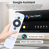 1 x RAW Customer Returns New THA100 Remote Control Voice Control for Thomson Android TV Box with Netflix Google Play RC-OHS-C008 - RRP €19.15