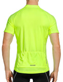 1 x RAW Customer Returns INBIKE Cycling Jersey Men s Short Sleeve Cycling Jersey Short Sleeveless Shirt Bicycle Jersey Jersey Made of Elastic Breathable Quick-Drying Fabric Green 3XL - RRP €21.22