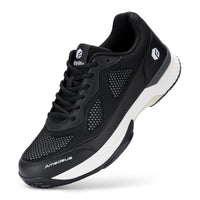 1 x RAW Customer Returns FitVille Extra Wide Tennis Shoes Men Non-Slip Indoor Shoes Breathable Badminton Shoes Comfortable Fitness Shoes Black 47 EU X-Wide - RRP €67.99