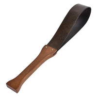 1 x RAW Customer Returns SXOVO SM Genuine Leather Bondage Paddle Spanking Paddle Fetish Fantasy Sex Toy for Couples Erotic Cosplay Whip - RRP €27.22