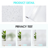 40 x Brand New ouyili Static Window Film Self-Adhesive Opaque, including eBook with professional tips - Privacy Film Window with Anti-UV - Frosted Glass Film - Static Adhesive Bathroom Privacy Frosted Film 30 cm 200 cm  - RRP €326.4