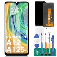 1 x RAW Customer Returns For Samsung Galaxy A12 Screen Replacement for Samsung A12 LCD Screen A125 LCD Display SM-A125F Touch Digitizer SM-A125M Assembly with SM-A125U,SM-A125N Repair Sets Not suitable for A12 Nacho  - RRP €22.61