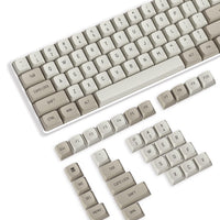 1 x RAW Customer Returns PBT keycaps, 110 keys PBT double shot keycap set, OEM profile, ANSI US layout for mechanical keyboard, compatible with MX switches Cherry Gateron Kailh Akko switches, with key puller - RRP €20.4