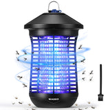 1 x RAW Customer Returns WADEO Electric Mosquito Killer Lamp, Indoor and Outdoor Fly Killer 20W UV LED, Mosquito Trap for Home Office, Effective Range 50-150m  - RRP €42.24