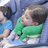 1 x RAW Customer Returns HOMEWINS Children s Travel Pillow Ultra Soft Neck Pillow Headrest Cute Neck Pillow Washable Neck Support Pillow Travel Sleeping Pillow for Car Airplane Crocodile  - RRP €15.06