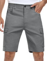 1 x RAW Customer Returns SPECIALMAGIC Men s Hiking Cargo Golf Dress Shorts Quick Dry Men Shorts with Zipper Pockets Stretch Classic-Fit Summer Lightweight Outdoor Casual Shorts - RRP €30.24