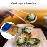 1 x RAW Customer Returns DHER Vegetable Rolling Kitchen Rolling Tool 2 Pieces Grape Leaf Rolls, Wide Grape Leaf Rolls, Fast Forming Tools, Multifunctional Meat Rolls, Household Sushi Machines Vegetable Rolls Fashionable Creative - RRP €18.0