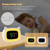 1 x RAW Customer Returns Seutgjie children s alarm clock for school beginners girls boys, digital alarm clock children with night light 18 ringtones dual alarms snooze modes 12 24 hours - RRP €25.2