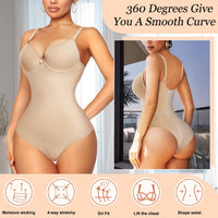 1 x RAW Customer Returns Bingrong Body Shaper Women s Tummy Control Shapewear Corset Body Strong Shaping Figure-Shaping Body Waist Shaper Fajas Colombianas Shaping Bodysuit Skin Color, L  - RRP €28.49