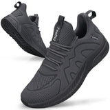 1 x RAW Customer Returns Feethit Men s Sneakers Running Shoes Running Gymnastics Walking Casual Jogging Trekking Tennis Outdoor Fitness Sports Gym Work Comfortable Lightweight Breathable Dark Gray 43 EU - RRP €38.99