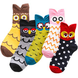 5 x Brand New MEOKEY 5 Pairs Women s Socks Novelty Cat and Dog Funny Cotton Socks, Christmas Gift Choice, EU 37-40 - RRP €114.0