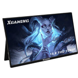 1 x RAW Customer Returns XGaming Portable Monitor 15.6 inch Full HD 1920x1080, IPS display Portable Monitor with Mini HDMI Type-C USB-C, Built-in Speaker, Portable Monitor for Laptop PC Mac Switch Xbox Phone - RRP €139.98