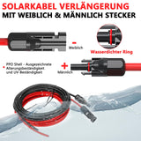 1 x RAW Customer Returns Oududianzi 2x30m solar cable 4mm2, solar cable extension 30m, PV cable 4mm2, photovoltaic cable, solar extension cable 30m, PV extension cable 30m, solar cable for solar panel - RRP €73.61