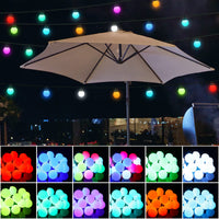 1 x RAW Customer Returns Joomer ball fairy lights outdoor colorful 30 LED, 6M RGB globe fairy lights outdoor power with remote control, timer and dimmable, G35 light bulbs color changing lights for indoor Christmas garden party decoration - RRP €29.5