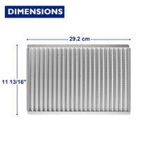 2 x Brand New GriHero Grill Replacement Emitter for Charbroil Grill2Go X200 TRU-Infrared Grill Grates 21401734, 21401856, 12401734, 12401734-A1, 13401856, Accessories for Charbroil Part Number 29102780 - RRP €67.1