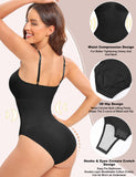 1 x RAW Customer Returns Niwicee Women s Bodysuit Shaping Shapewear Women s Bodysuit Slimming Underwear Shaper Abdominal Bodysuit Compression Belly Slimming Invisible Corset Bustier Seamless-Black-S - RRP €17.99