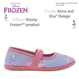 1 x RAW Customer Returns Disney FROZEN slippers for girls from 2 to 8 years, warm slippers with Anna and Elsa motif 29 EU, comfortable shoes for kindergarten Frozen, casual shoes with glitter ideal for school, purple - RRP €21.17