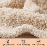 1 x RAW Customer Returns 1 Pack 3 Blankets Super Soft Premium Fluffy Dog Blanket Cat Blanket for Pet Dogs Cats Puppy Beige L 76 104 cm  - RRP €36.99