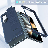 1 x RAW Customer Returns PhyWhale Case Compatible with Samsung Galaxy Z Fold 3, Slim and Lightweight Design, Hand Strap Handheld Folding Cell Phone Protective Case Black, Samsung Galaxy Z Fold 3  - RRP €21.99