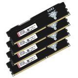 1 x RAW Customer Returns DDR3 32GB Kit 8GBx4 Desktop RAM 1600MHz PC3-12800 UDIMM Non-ECC Unbuffered 1.5V 2Rx8 Dual Rank 240 Pin CL11 PC Computer Memory Upgrade Module Memory Kit Black  - RRP €54.85